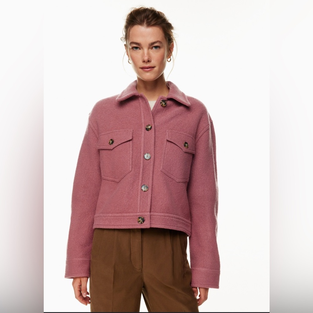 Wilfred Autumn Pink Wool Jacket